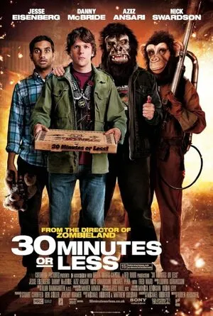 30 Minutes or Less 2011 Hindi Dual Audio HD Poster Download - filmyfly