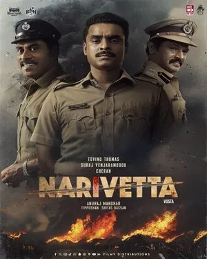 Narivetta 2025 Hindi Dual Audio HD Poster Download - filmyfly