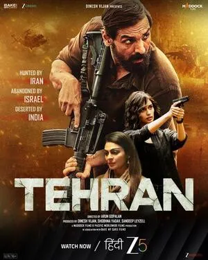 Tehran 2025 Hindi HD Poster Download - filmyfly