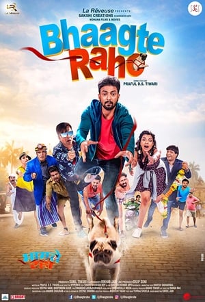 Bhaagte Raho (2018) Hindi Movie DTHRip - [350MB] HD Poster Download - filmyfly