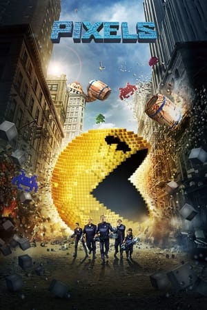 pixels 2015 Hindi Dual Audio 350MB Esubs HD Poster Download - filmyfly