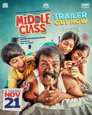 Middle Class 2025 Tamil Audio HD Poster Download - filmyfly